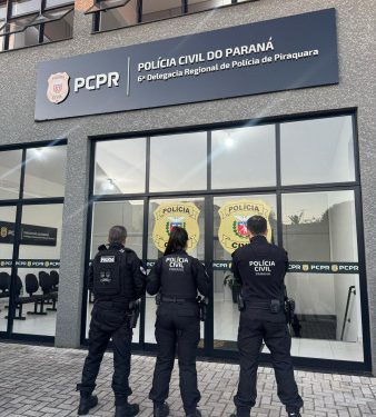 PCPR prende homem investigado por homicídio durante ação em Piraquara