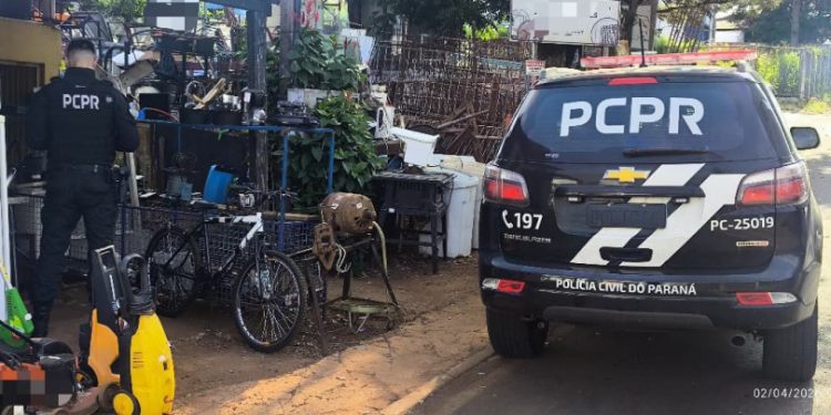 PCPR prende homem por receptação e recupera bicicleta furtada em Francisco Beltrão