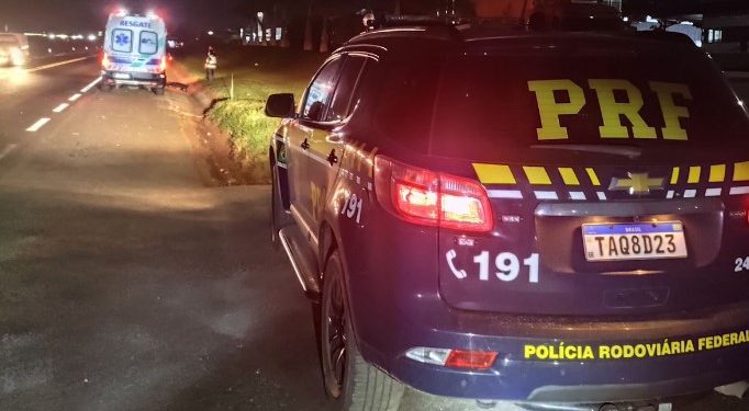 Pedestre morre atropelado na BR-153