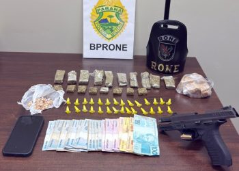 RONE prende dois suspeitos de duplo homicídio e apreende arma em Campo Largo