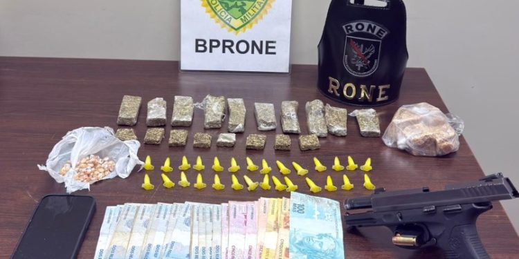 RONE prende dois suspeitos de duplo homicídio e apreende arma em Campo Largo