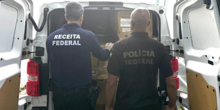 PF e Receita Federal deflagram operação contra esquema bilionário de eletrônicos ilegais vendidos na internet