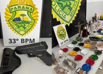 Homem é preso após furto e tentativa de fuga no Centro de Curitiba