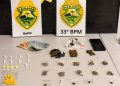 Homem é preso por tráfico com drogas variadas na Trajano Reis, em Curitiba