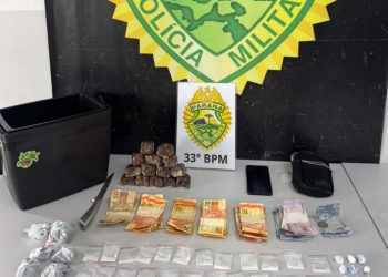 Homem é preso por tráfico de drogas na Praça Garibaldi, em Curitiba