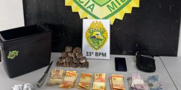 Homem é preso por tráfico de drogas na Praça Garibaldi, em Curitiba
