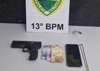 Indivíduo armado ameaça amiga da ex-namorada e acaba preso em Curitiba