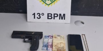Indivíduo armado ameaça amiga da ex-namorada e acaba preso em Curitiba