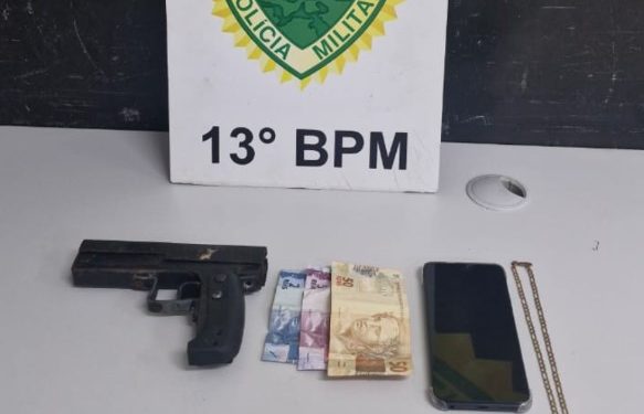 Indivíduo armado ameaça amiga da ex-namorada e acaba preso em Curitiba