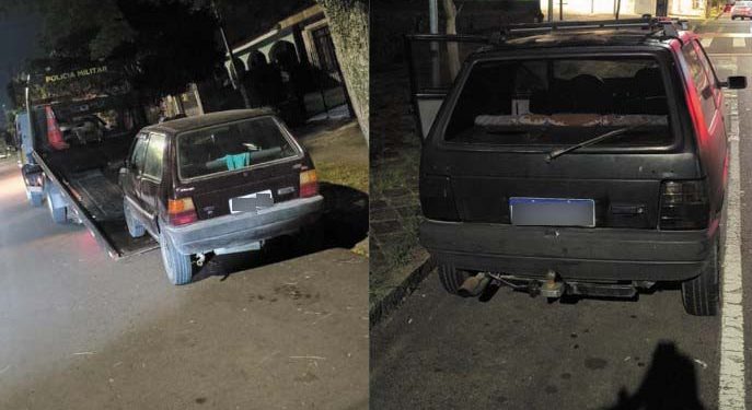Em situações distintas, PM recupera dois Unos com alertas de furto em Curitiba
