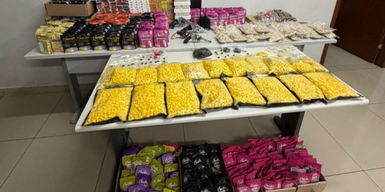 ROTAM apreende drogas na CIC e prejuízo para criminosos pode chegar a quase R$ 3 milhões de reais