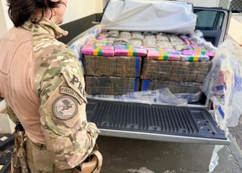 Após acompanhamento tático, PRF apreende quase uma tonelada de maconha