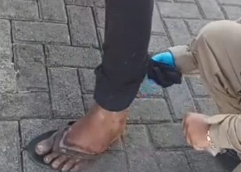 Indivíduo que escondia pinos de cocaína na barra da calça é preso pela PM no Capanema