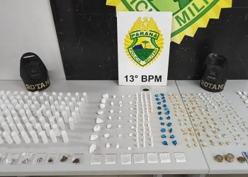 Venezuelano tenta fugir com drogas por telhados no Parolin, mas acaba preso pela ROTAM