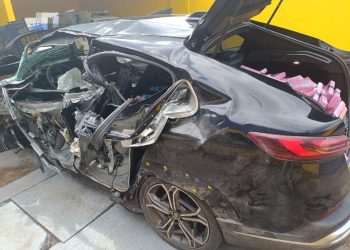 Acidente na BR-369 termina com quatro feridos e apreensão de 368 quilos de maconha em veículo roubado