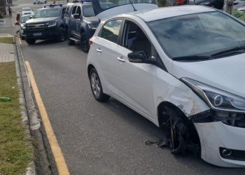 Guarda Municipal recupera carro roubado após acompanhamento tático