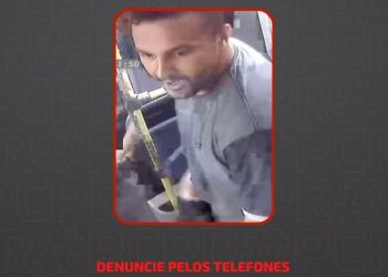 Polícia Civil divulga foto de suspeito por homicídio ocorrido em ônibus de Maringá