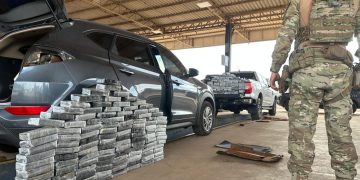 PRF apreende 230 quilos de pasta base de cocaína no Paraná