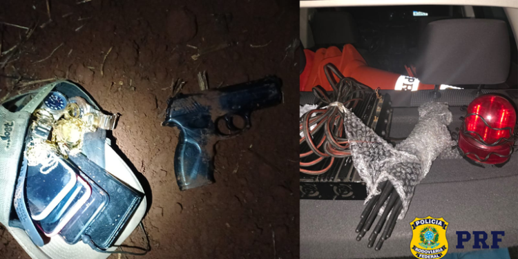 PRF frustra roubo a ônibus e prende homem em Campo Mourão (PR)