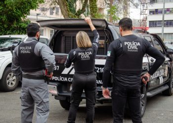 PCPR e PPPR prendem quatro pessoas em operação contra inserção de celulares no sistema penitenciário
