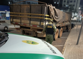 PMPR apreende quase 12 toneladas de baterias e detém motorista por crime ambiental em Vitorino