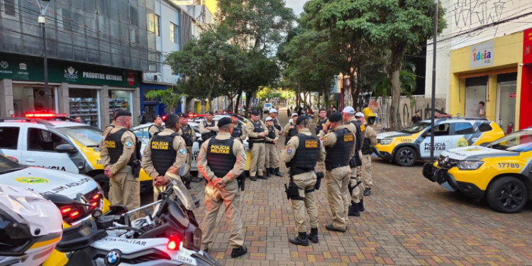 PMPR detém 114 pessoas e apreende mais de R$ 12 mil durante Operação Páscoa