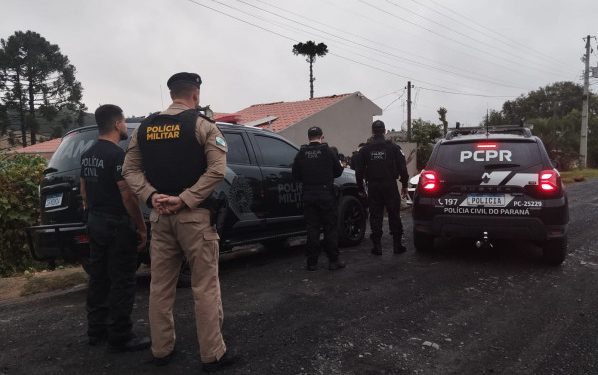 PCPR, PMPR e GCM prendem cinco pessoas e apreendem 11 quilos de droga em Rebouças