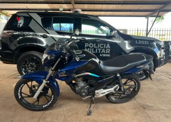 PM usa Olho Vivo para recuperar motocicleta furtada em Maringá