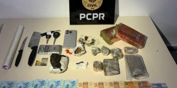 PCPR e PCSC prendem dois homens por tráfico de drogas no Paraná e em Santa Catarina