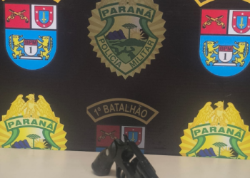 PMPR prende suspeito de homicídio e apreende arma em Ponta Grossa
