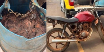 PMPR prende três homens por furto de fios e adulteração de veículo em Lerroville