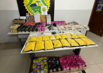 PMPR apreende armas e 17,2 mil unidades de ecstasy na CIC