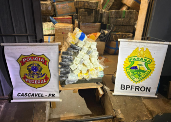 PMPR apreende 43 quilos de cocaína durante ação integrada em Cascavel
