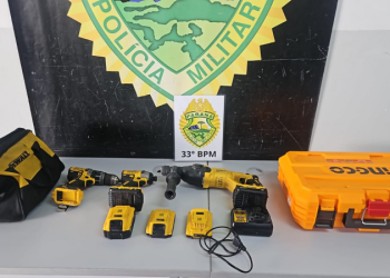 PMPR prende homem por furto qualificado e recupera ferramentas em Curitiba