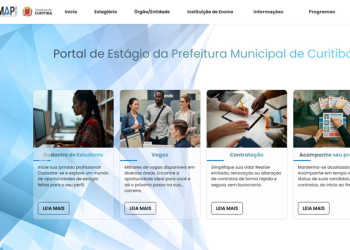 Prefeitura de Curitiba tem 100 vagas de estágio para estudantes em maio