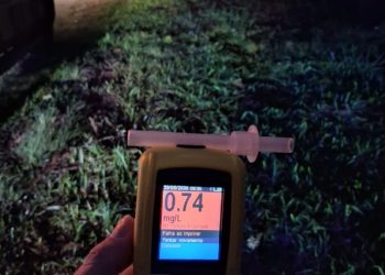 Motorista embriagado é preso após grave acidente com duas vítimas na BR-376