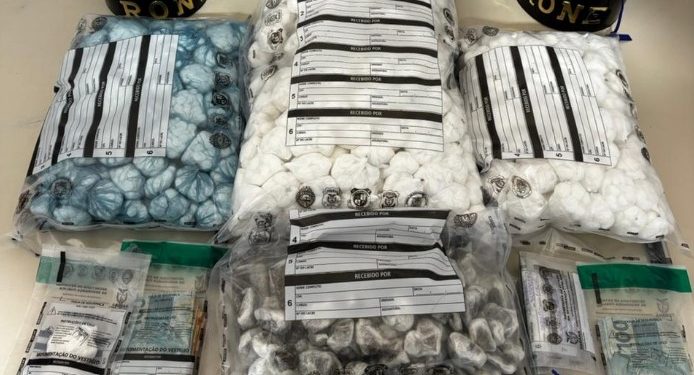 RONE apreende mais de 10 mil buchas de cocaína durante operação no Parolin