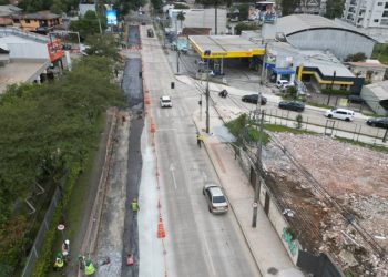 Obras do Novo Inter 2 causam alteração de sentido em rua do Seminário