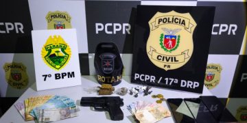 PCPR e PMPR prendem três pessoas por tráfico de drogas em Tuneiras do Oeste
