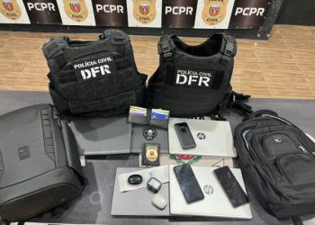 Polícia Civil prende estrangeiros com notebooks furtados em Curitiba