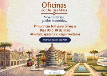Outono das Mães transforma criatividade em afeto com oficinas gratuitas para crianças no Shopping Estação