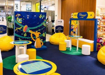 Visa e Banco do Brasil levam experiência da Copa do Mundo da FIFA 2026™ ao Shopping Curitiba