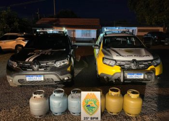 PCPR e PMPR prendem comerciante por receptação de botijões de gás furtados em Icaraíma