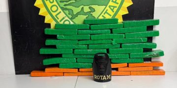ROTAM apreende mais de 21 quilos de maconha em ônibus interestadual em Curitiba