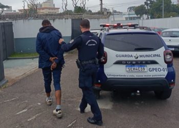 Guarda Municipal prende em flagrante indivíduo que já conta com 14 passagens pela polícia