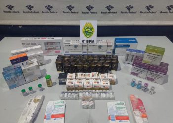 Polícia Militar apreende produtos farmacêuticos de origem estrangeira