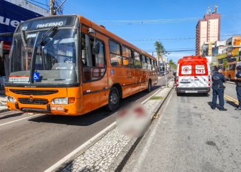 Idoso atropelado por ônibus não resiste e morre no hospital após 30 dias na UTI