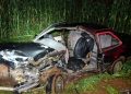 Jovem de 24 anos e passageira de 18 morrem em grave acidente na PR-538
