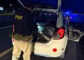PRF apreende mais de 340 quilos de maconha e prende casal em Cascavel