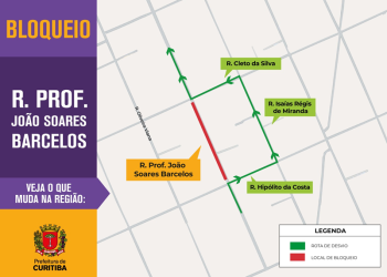 Rua do bairro Hauer terá bloqueio para obras do Novo Inter 2